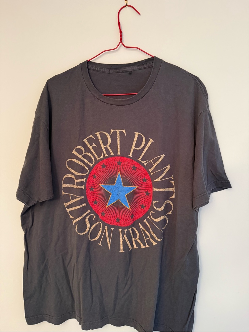 Robert Plant & Alison Krauss Black Short Sleeve Tee “Can’t Let Go” 2024 Tour